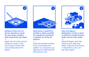 How to use the Stencil Set Pattern - Azulejos de fachada de Lisboa ® URBAN EDITIONS